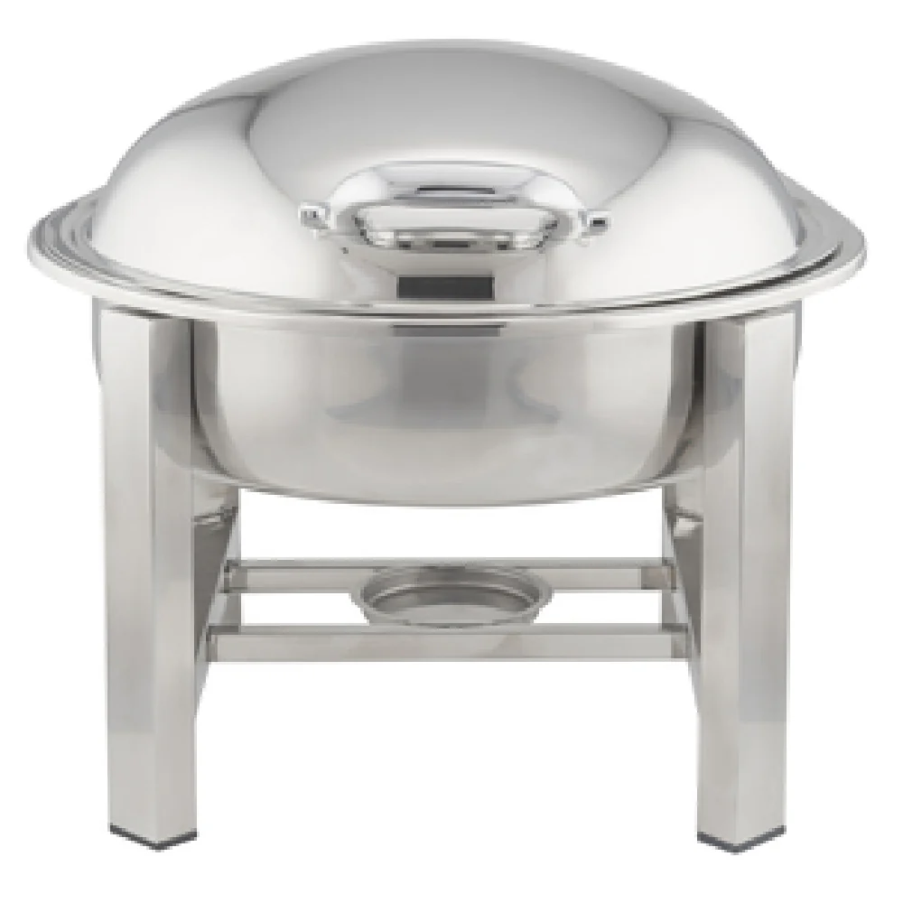 Bon Chef 20314 18-1/2 Inch Round Power Line Induction Chafer Stainless Steel with Hinged Cover Bon Chef 20314 18-1/2 Inch Round Power Line Induction Chafer Stainless Steel with Hinged Cover