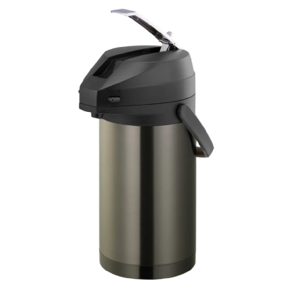 Service Ideas CTAL30BLDT 3 Liter Airpot Vacuum Insulated Lever Style Dark Tungsten Service Ideas CTAL30BLDT 3 Liter Airpot Vacuum Insulated Lever Style Dark Tungsten