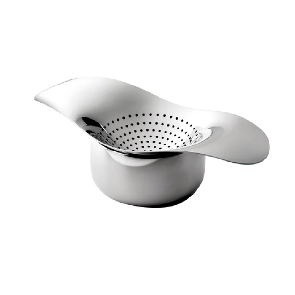 Steelite 5977RW052 5.125 Inch Tea Strainer And Bowl 18/10 Stainless with Ergonomic Design Steelite 5977RW052 5.125 Inch Tea Strainer And Bowl 18/10 Stainless with Ergonomic Design