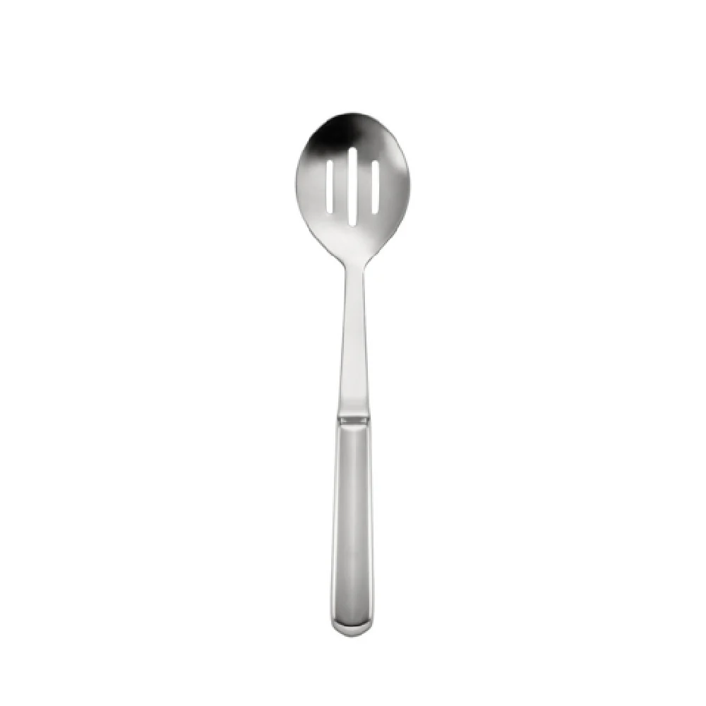 CAC China SBFH-SL02 11-3/4 Inch Hollow Handle Slotted Spoon Stainless Steel Mirror Finish CAC China SBFH-SL02 11-3/4 Inch Hollow Handle Slotted Spoon Stainless Steel Mirror Finish