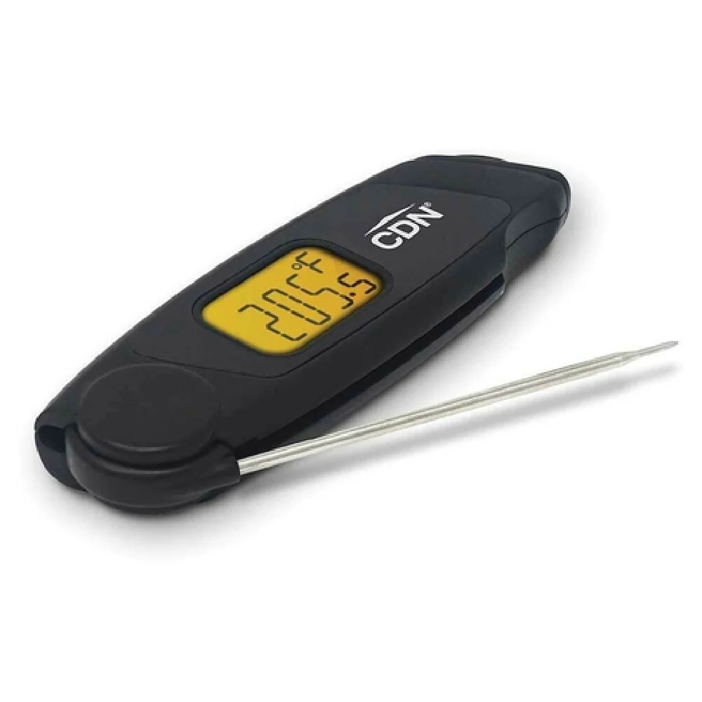 CDN TCTW572 Thermocouple -40 to +572°F Waterproof Folding Thermometer Black
