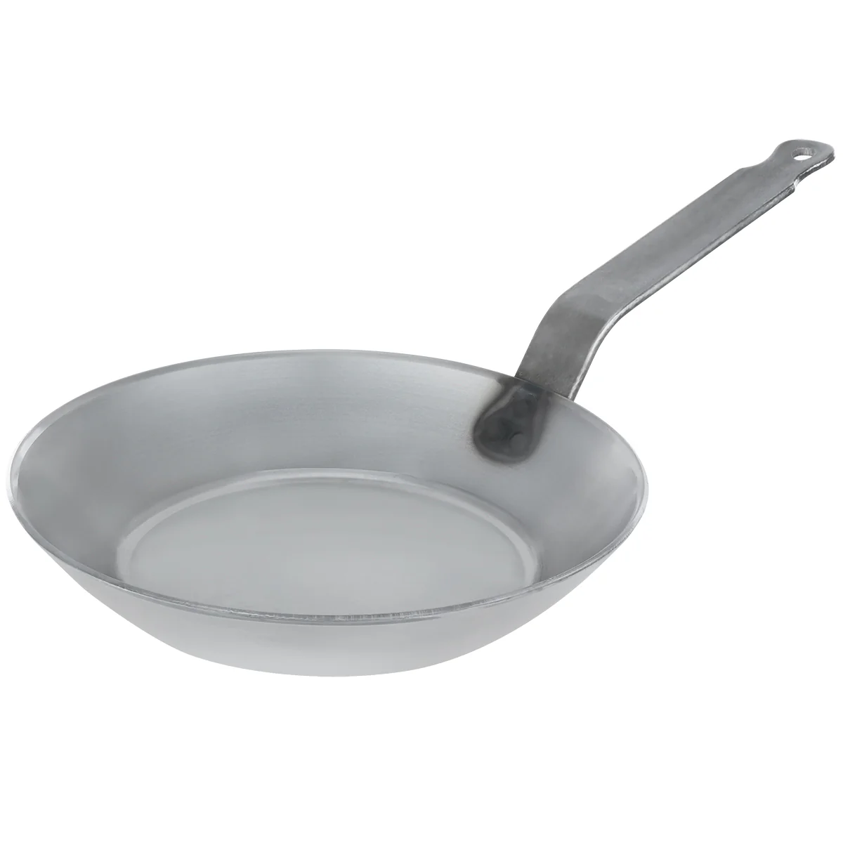 Matfer 062001 8-5/8 Inch Fry Pan Gas Steel Uncoated Black