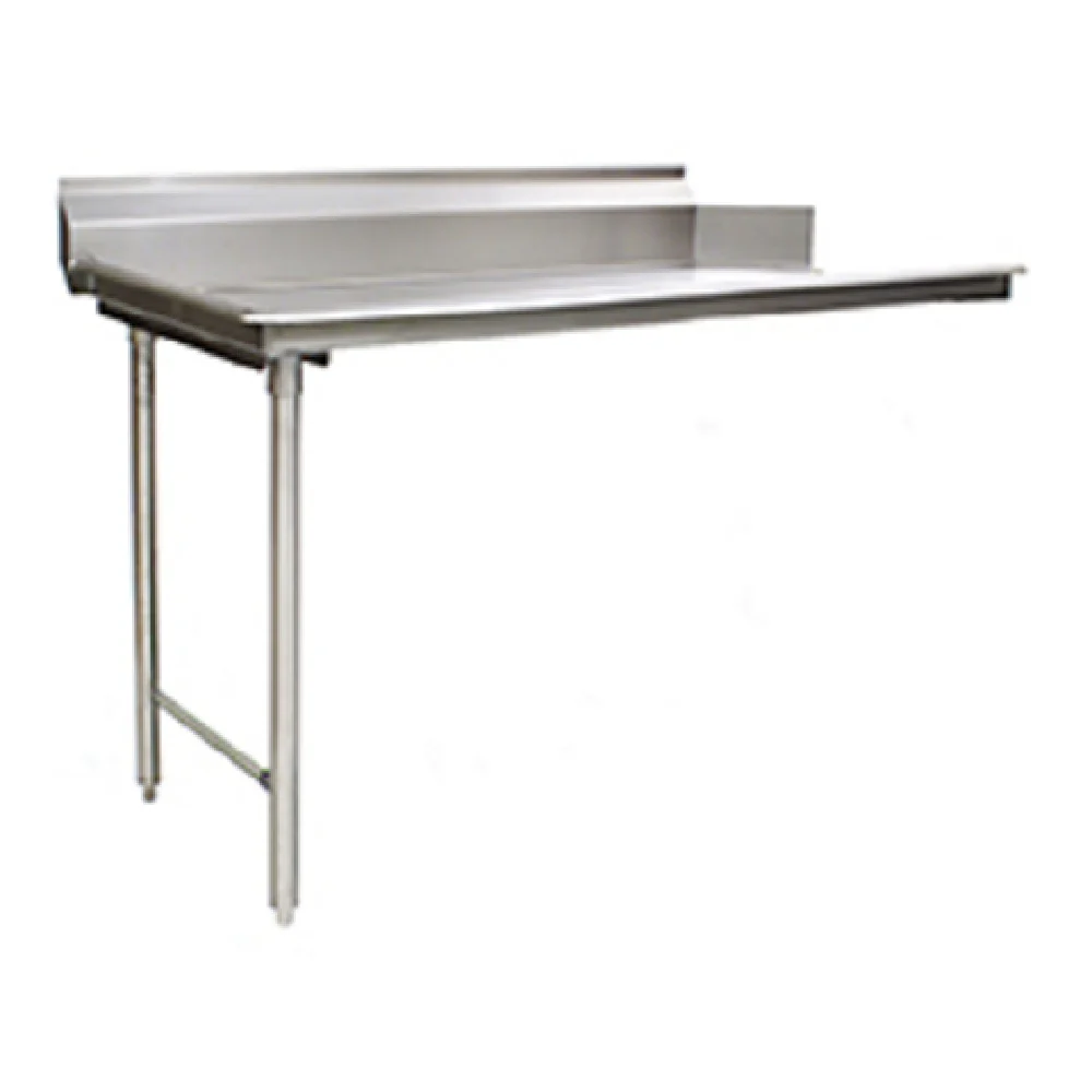 Eagle CDTR-24-14/3 24 Inch Stainless Steel Clean Dishtable with Raised Edges Eagle CDTR-24-14/3 24 Inch Stainless Steel Clean Dishtable with Raised Edges