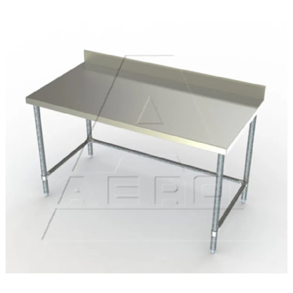 AERO Manufacturing 2TGBX-36108 108 Inch Premium Work Table with 14 Gauge Stainless Steel Top AERO Manufacturing 2TGBX-36108 108 Inch Premium Work Table with 14 Gauge Stainless Steel Top
