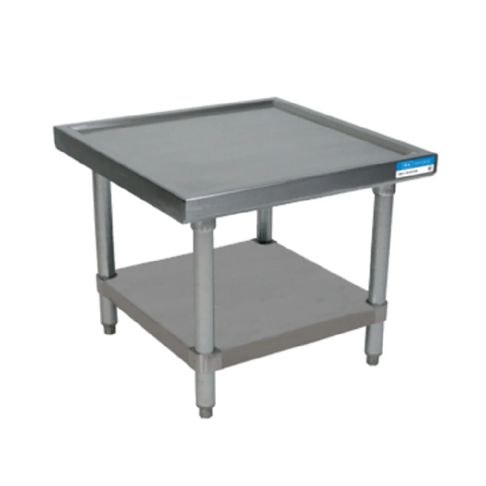 BK Resources MST-3630SS 36 Inch Stainless Steel Machine Stand with Undershelf