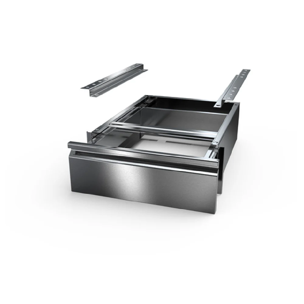 NBR Equipment TDR-2015L 20 Inch Work Table Drawer Assembly with Lock Stainless Steel