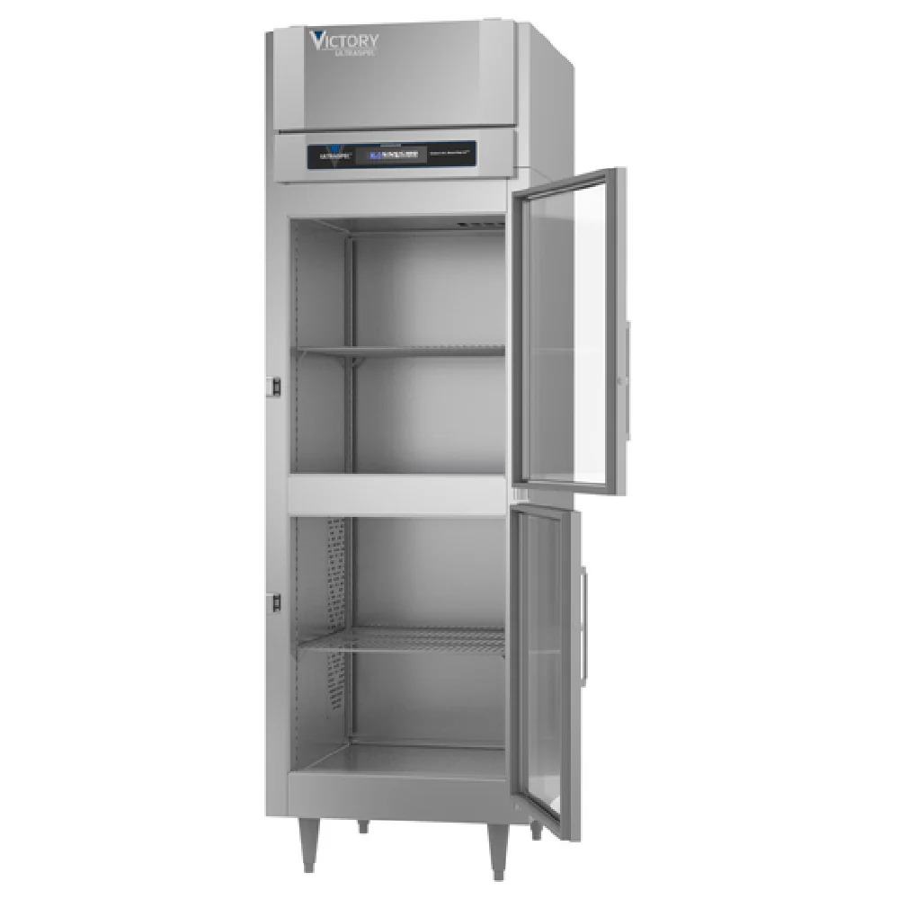 Victory RSA-1D-S1-HG-HC 26 Inch Refrigerator Reach-in 21.01 cu ft Stainless Steel Victory RSA-1D-S1-HG-HC 26 Inch Refrigerator Reach-in 21.01 cu ft Stainless Steel