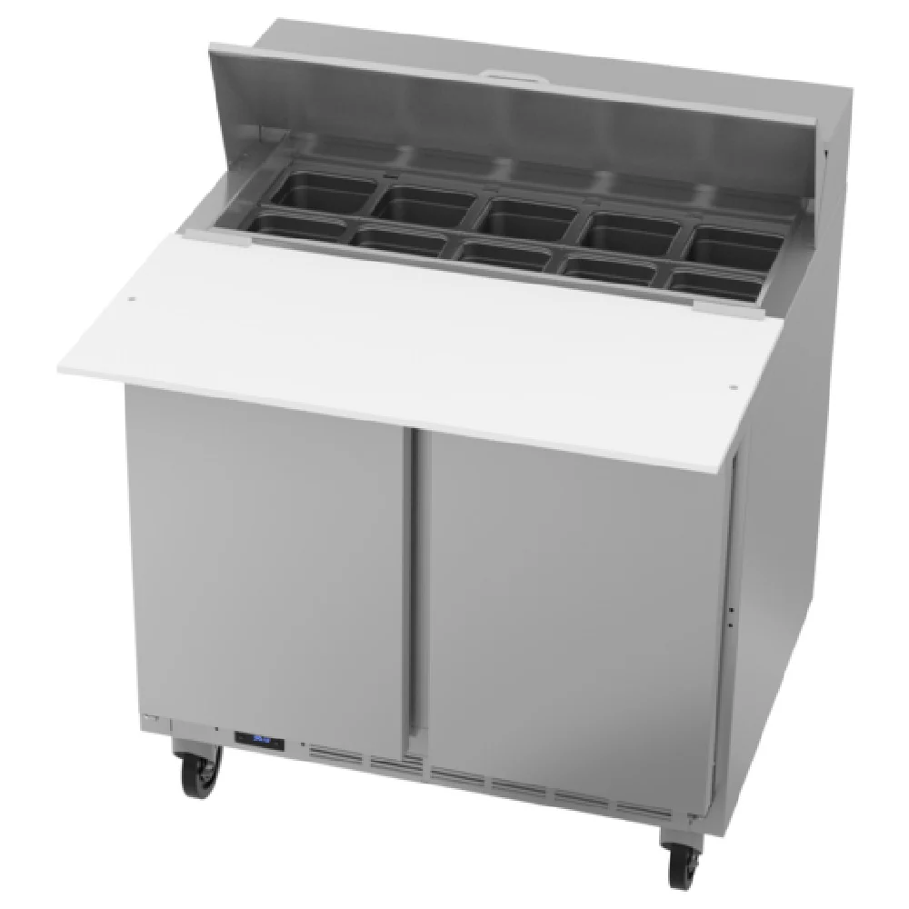 Beverage Air SPE36HC-10C 36 Inch Commercial Refrigerator 10.01 Cubic Feet with Epoxy Coated Wire Shelves Beverage Air SPE36HC-10C 36 Inch Commercial Refrigerator 10.01 Cubic Feet with Epoxy Coated Wire Shelves