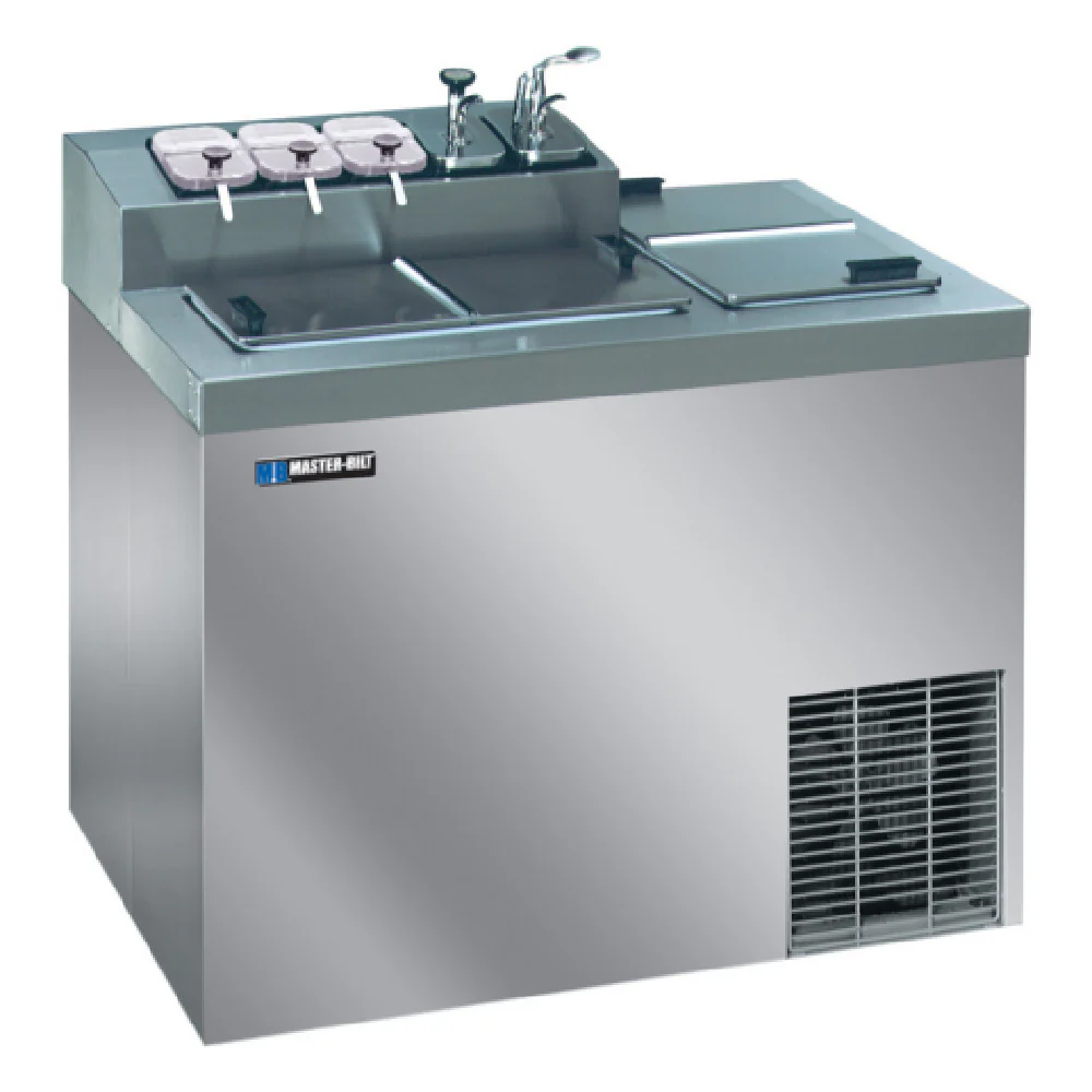 Master-Bilt FLR-60SE 43 Inch Ice Cream Dipping Cabinet with Flavorail