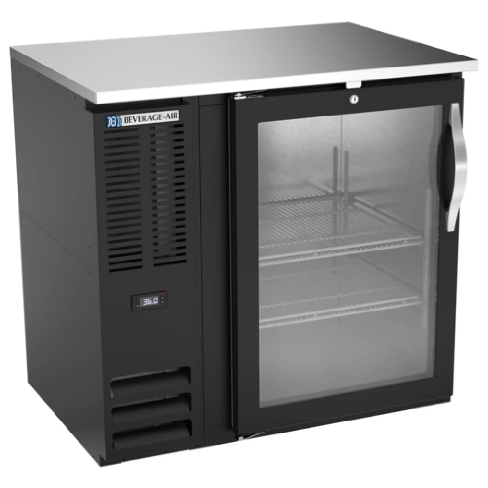 Beverage Air BBN36HC-G-B Refrigerated Back Bar Storage Cabinet One-section 36 Beverage Air BBN36HC-G-B Refrigerated Back Bar Storage Cabinet One-section 36