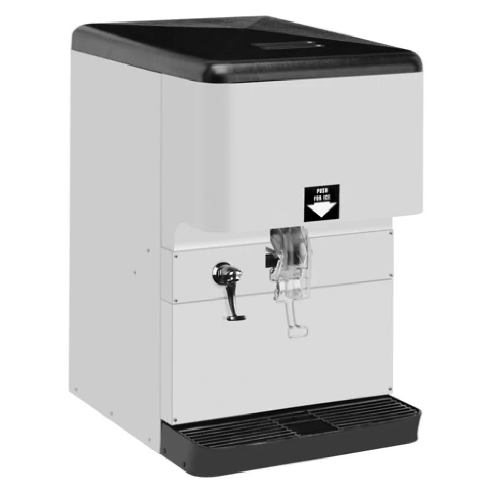 Cornelius 621055286 22 Inch Countertop Ice and Water Dispenser with Filler 150 Lbs Ice Capacity