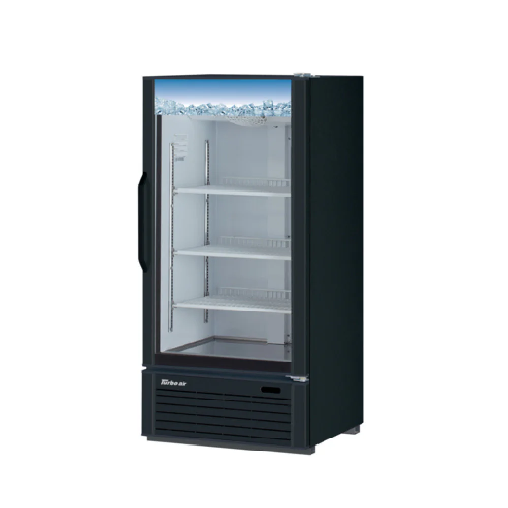 Turbo Air TGM-10B-N6 Glass Door Refrigerator One-section 26-3/8