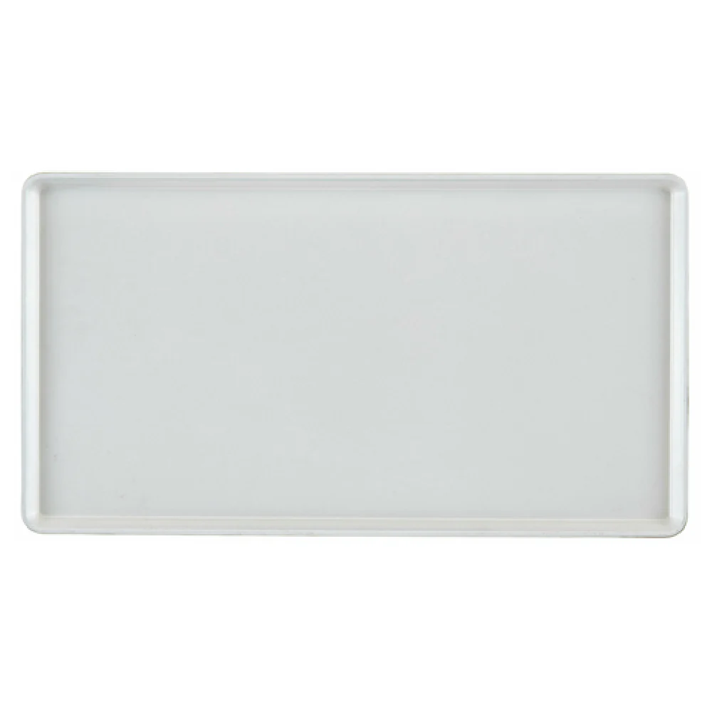 Cambro 1520D148 15 Inch Dietary Tray for Patient Feeding Fiberglass White
