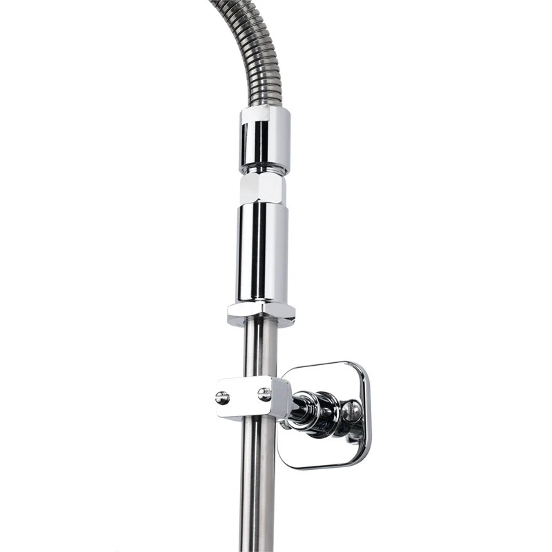 Optional Krowne Stainless Steel Pre-rinse Faucet Assembly Wall Mount and Add-on Faucet 17-109WL Optional Krowne Stainless Steel Pre-rinse Faucet Assembly Wall Mount and Add-on Faucet 17-109WL