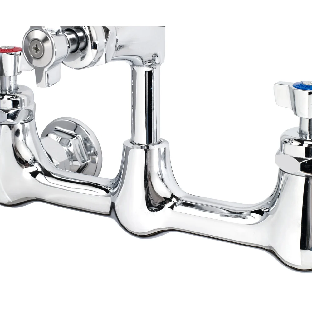 Optional Krowne Stainless Steel Pre-rinse Faucet Assembly Wall Mount and Add-on Faucet 17-109WL Optional Krowne Stainless Steel Pre-rinse Faucet Assembly Wall Mount and Add-on Faucet 17-109WL