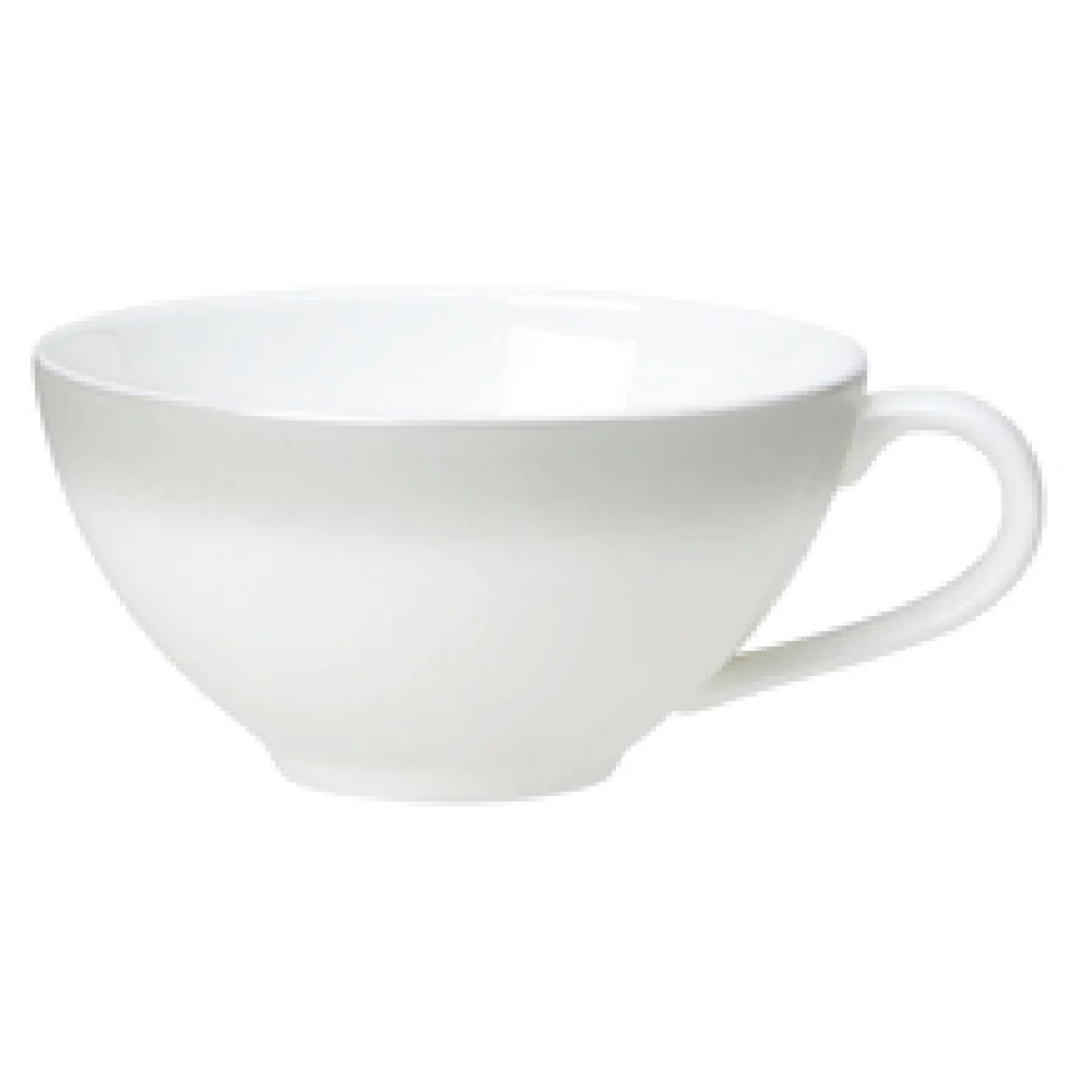 Steelite 82111AND0436 6.0 Oz Tea Cup Frost Bone China - Non-Stackable