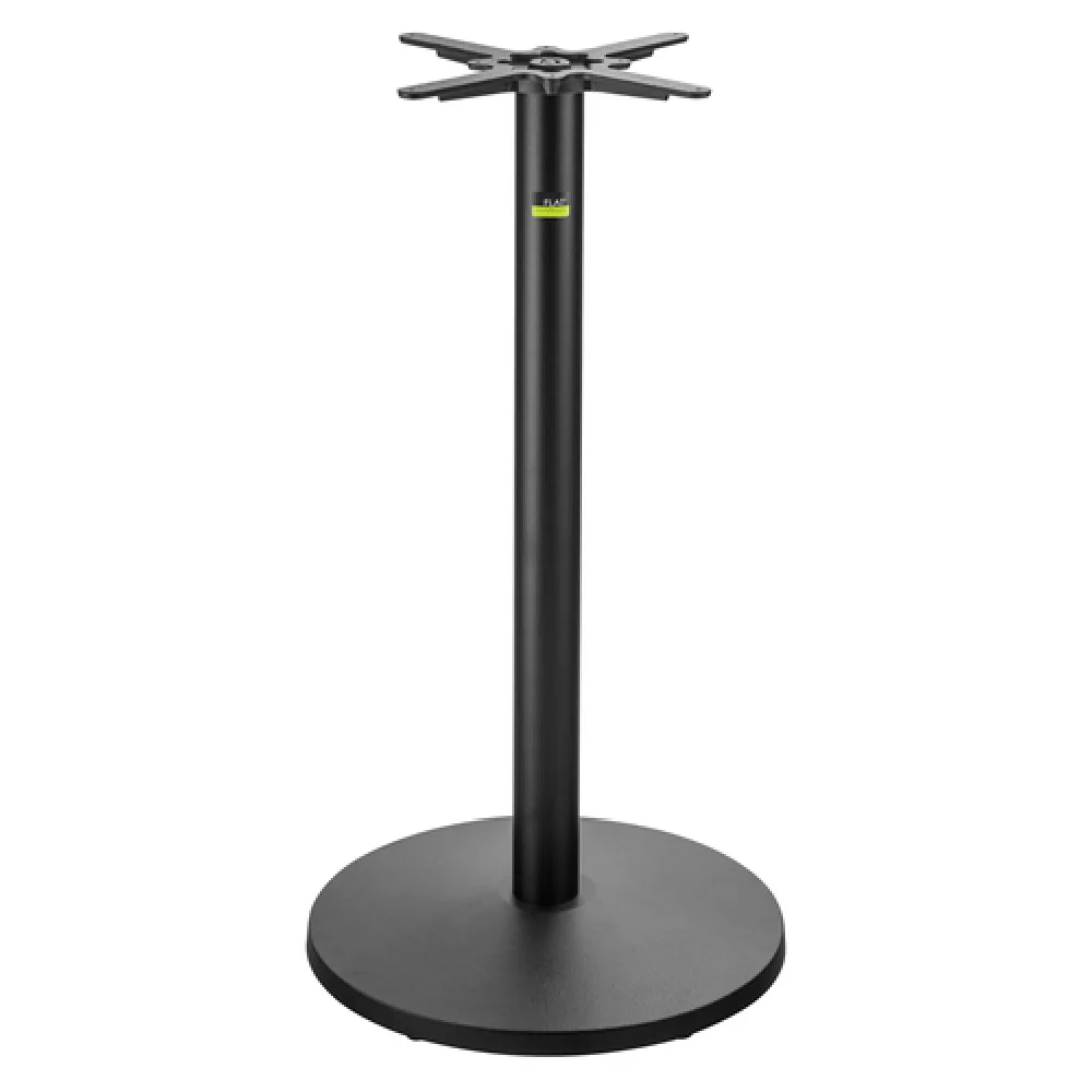 FLAT Tech CT3014 22 Inch Round Pedestal Base Metal with Hydraulic PAD Stabilization