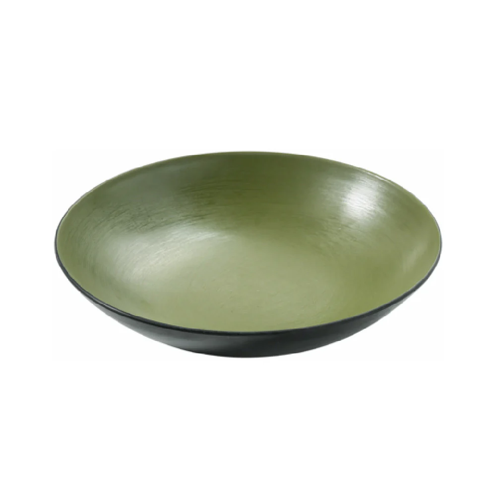 Yanco BM-309GR 9.5 Inch Salad Pasta Bowl 30 Oz Melamine Gray Green Yanco BM-309GR 9.5 Inch Salad Pasta Bowl 30 Oz Melamine Gray Green