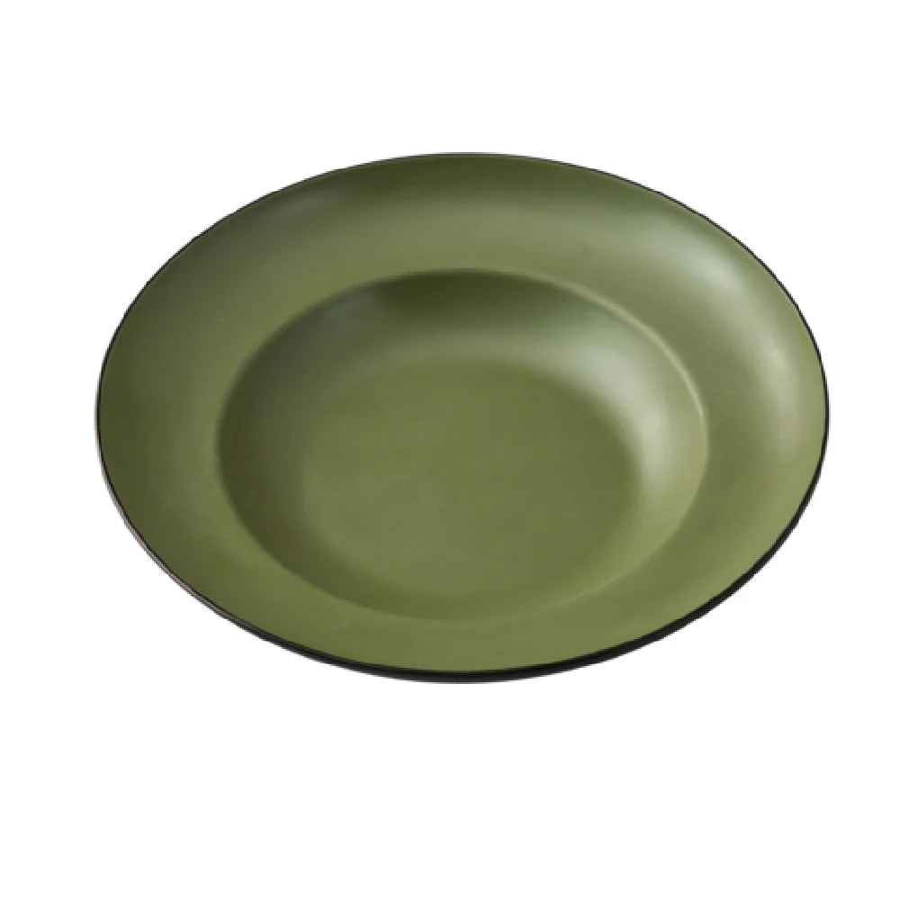 Yanco BM-810GR 10-3/4 Inch Two Tone Pasta Bowl Melamine 12 Oz 24 Packs Yanco BM-810GR 10-3/4 Inch Two Tone Pasta Bowl Melamine 12 Oz 24 Packs