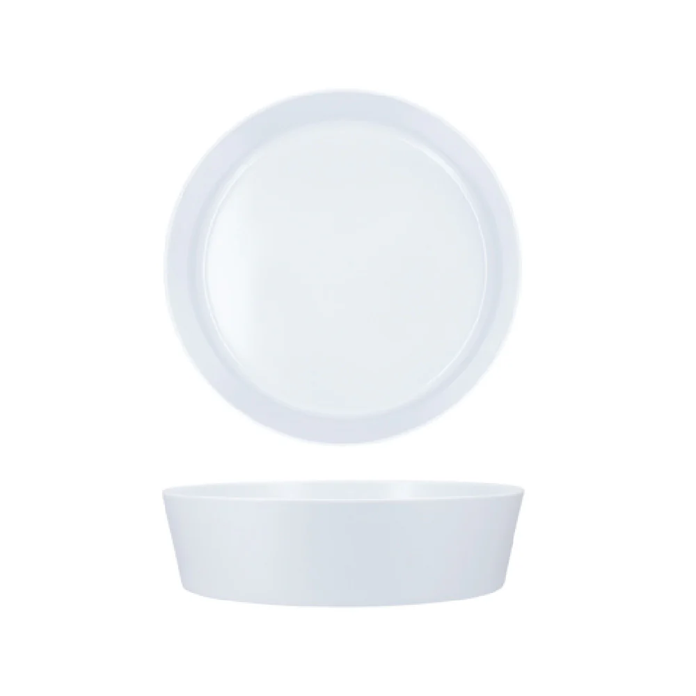 Fortessa MD.PIPER.ST.09 8 Inch 44 Oz Round Bowl with Durable Melamine Material