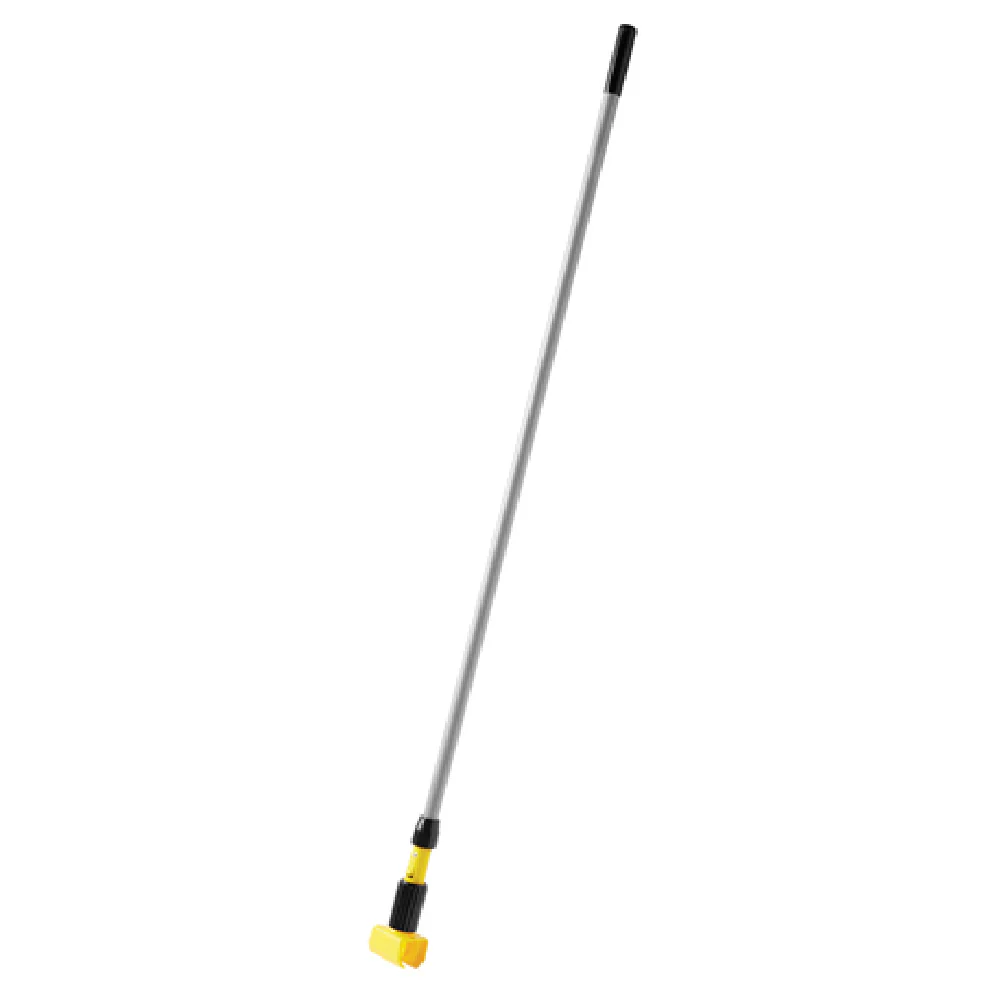 Rubbermaid Commercial Products FGH236000000 60 Inch Mop Handle Vinyl-coated Aluminum Yellow Plastic Head