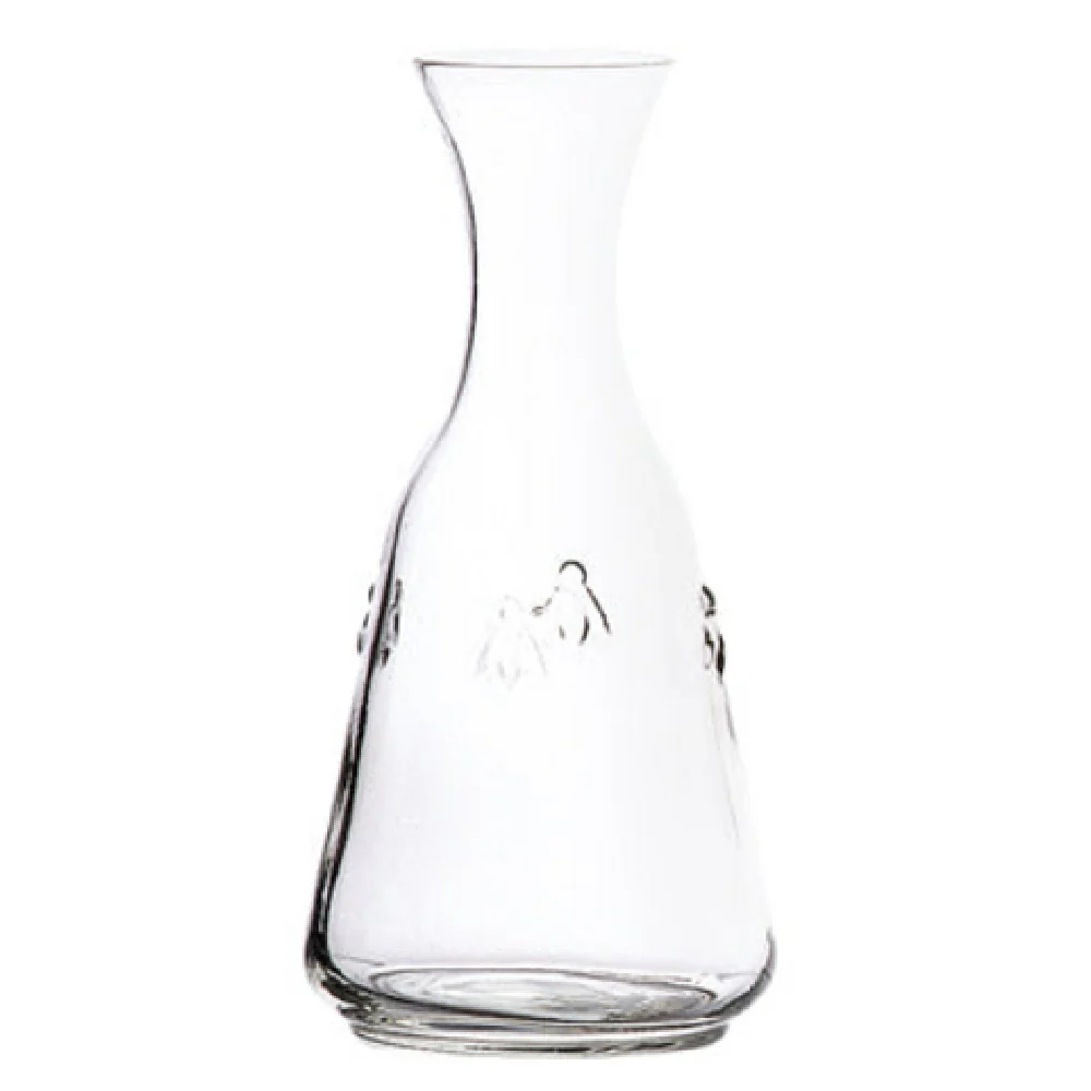 La Rochere North America 740901 25.5oz Bee Carafe Clear Glass Durable and Dishwasher Safe La Rochere North America 740901 25.5oz Bee Carafe Clear Glass Durable and Dishwasher Safe