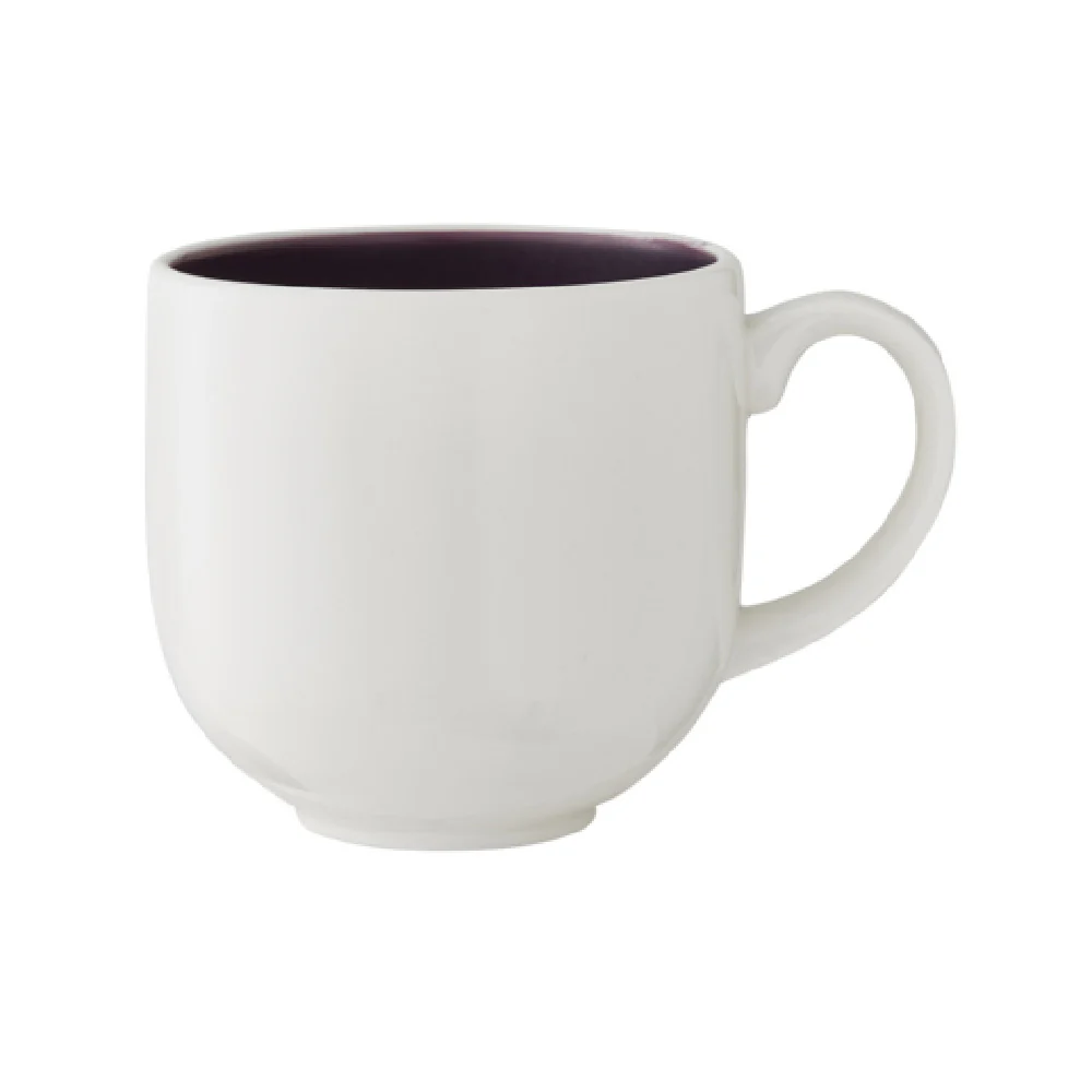 Steelite 12190623 12 oz City Mug Nyx Damson Round Ceramic - 1 Dozen Packs Steelite 12190623 12 oz City Mug Nyx Damson Round Ceramic - 1 Dozen Packs
