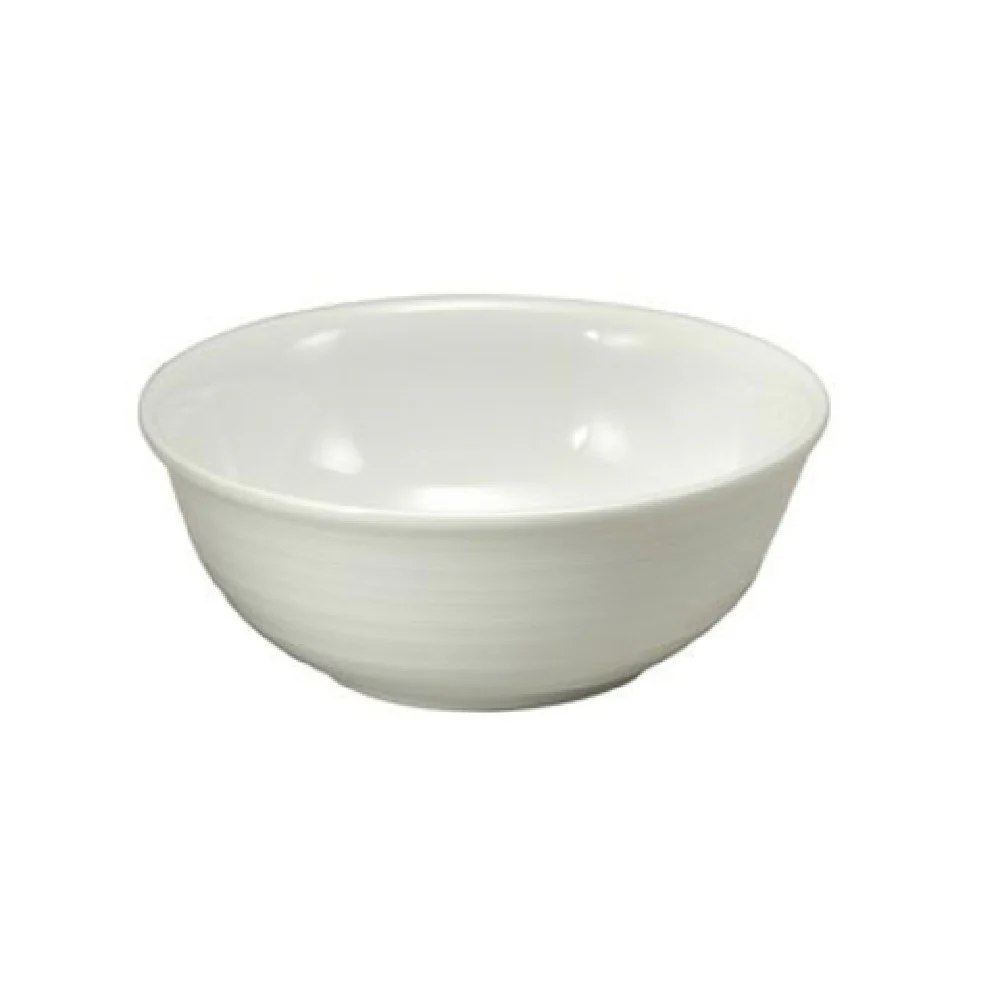 1880 Hospitality R4570000760 15 Oz Bowl Embossed Round Porcelain Bright White
