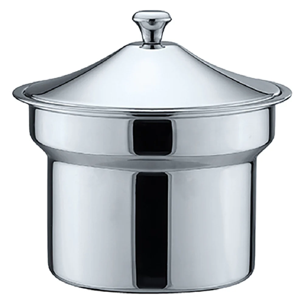 Steelite 5370S550 3-3/4 Qt Soup Bucket Round Stainless Steel for Buffet Steelite 5370S550 3-3/4 Qt Soup Bucket Round Stainless Steel for Buffet
