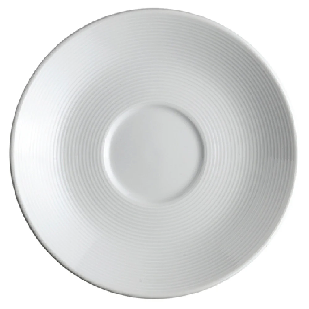 Steelite 61105ST0514 6.25 Inch Saucer Royal Porcelain with Vortex Design Steelite 61105ST0514 6.25 Inch Saucer Royal Porcelain with Vortex Design