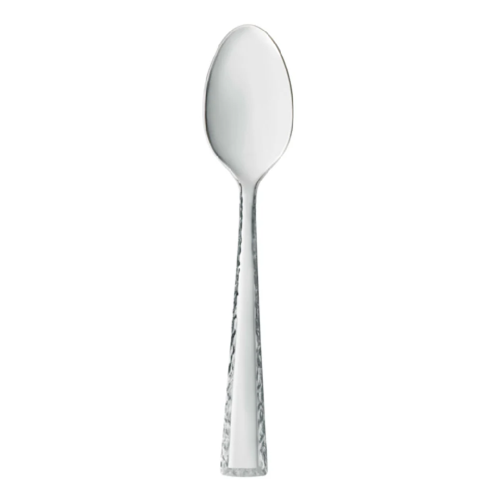 Libbey 926 002 7-3/4 Inch Hammered Finish Dessert Spoon 18/8 Stainless Steel