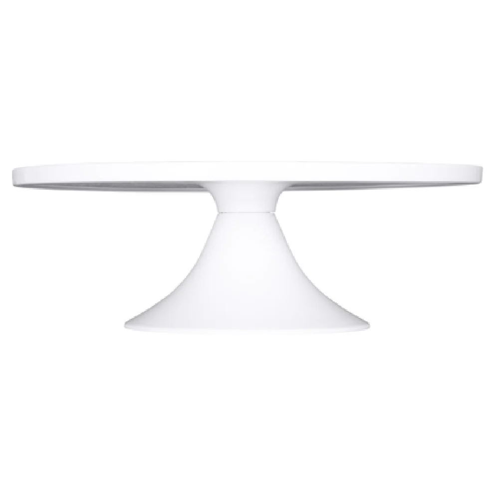 GET Enterprises M12RPKT-C 12 Inch Melamine Plate Stand Round with Faux Carrara Marble GET Enterprises M12RPKT-C 12 Inch Melamine Plate Stand Round with Faux Carrara Marble