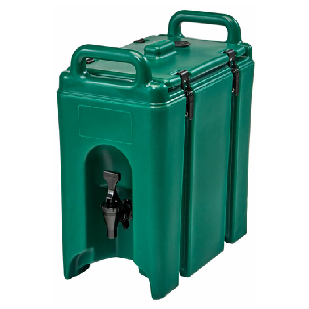 Cambro 250LCD519 2-1/2 Gallon Insulated Beverage Carrier Kentucky Green Plastic Cambro 250LCD519 2-1/2 Gallon Insulated Beverage Carrier Kentucky Green Plastic