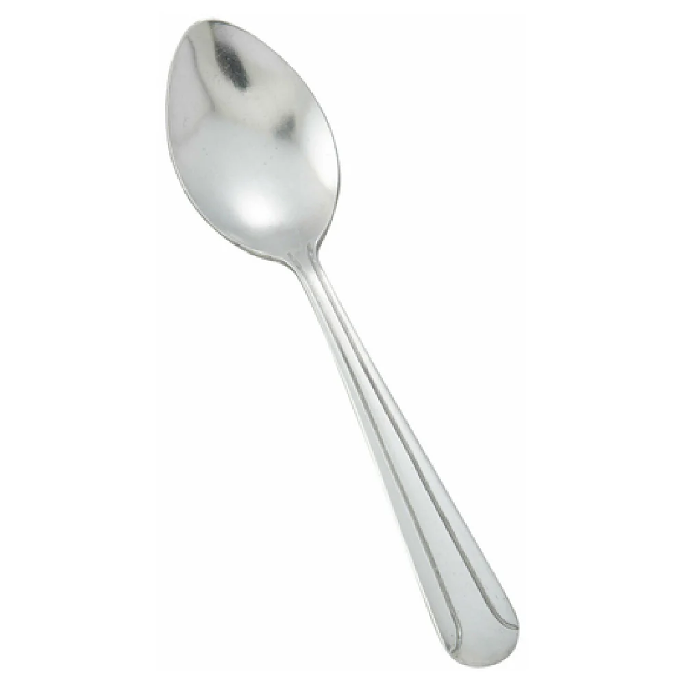 Winco 0001-09 4-5/8 Inch Medium Weight Vibro Finish Demitasse Spoon 18/0 Stainless Steel Winco 0001-09 4-5/8 Inch Medium Weight Vibro Finish Demitasse Spoon 18/0 Stainless Steel