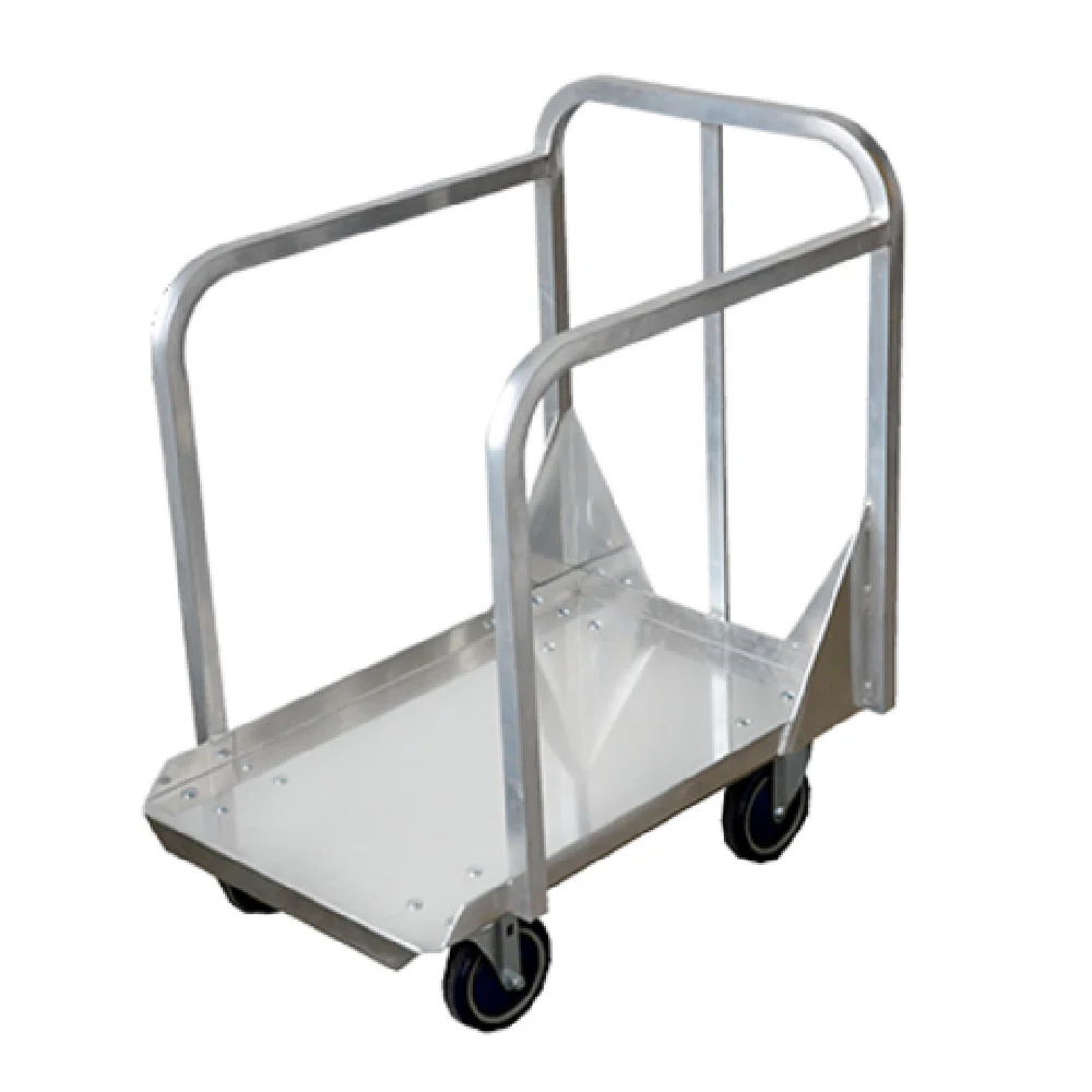 Omcan 27771 19 Inch Stainless Steel Bun Pan Truck with 5 Inch Casters Omcan 27771 19 Inch Stainless Steel Bun Pan Truck with 5 Inch Casters