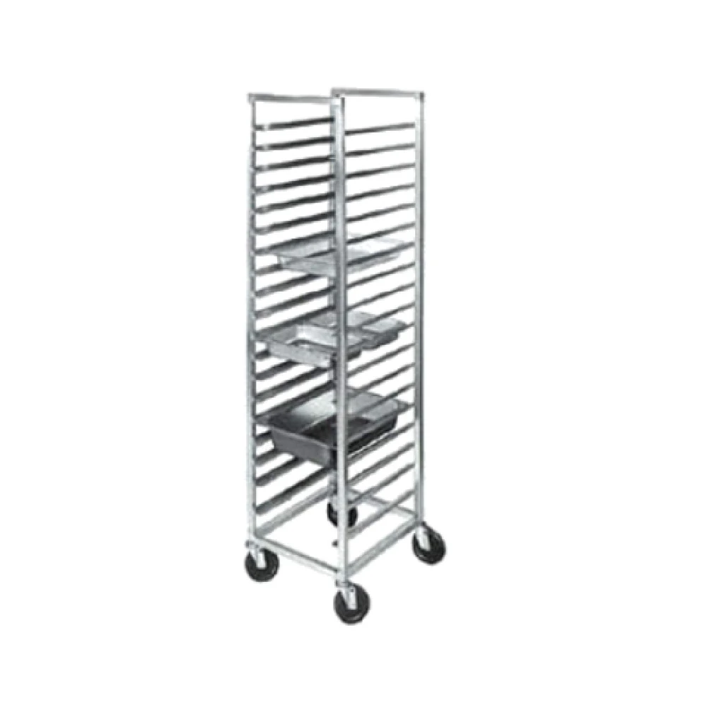 Channel SSPR-3E6 16 Inch Stainless Steel Pan Rack for 12 Inch x 20 Inch Pans Channel SSPR-3E6 16 Inch Stainless Steel Pan Rack for 12 Inch x 20 Inch Pans