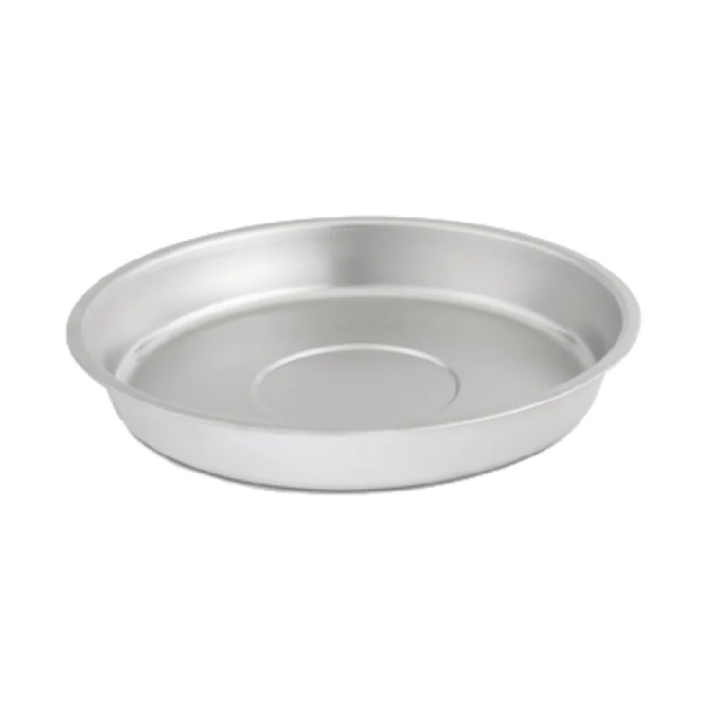 Vollrath 46862 5.75 Quart Stainless Steel Round Food Pan Only with Center Well