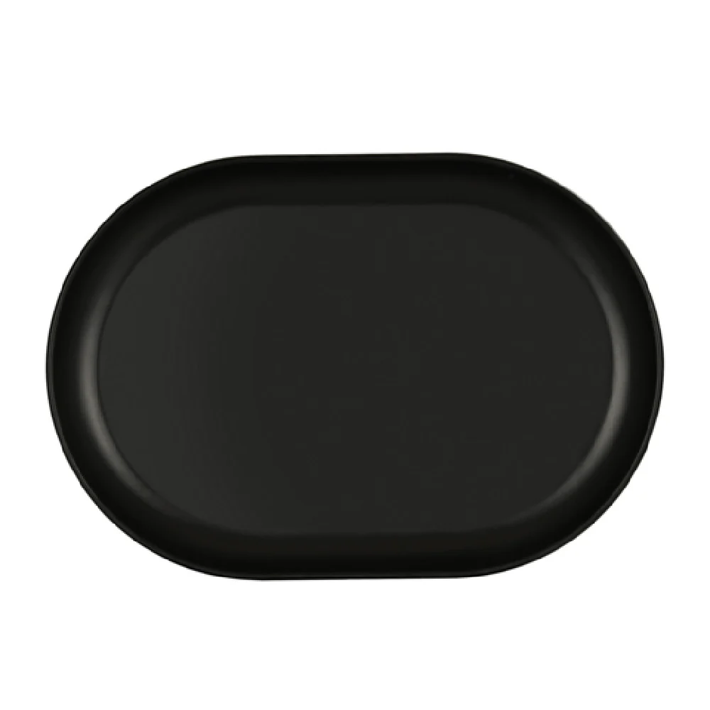 Cal Mil 24005-117-13 11 Inch Melamine Platter Dishwasher Safe Black Cal Mil 24005-117-13 11 Inch Melamine Platter Dishwasher Safe Black