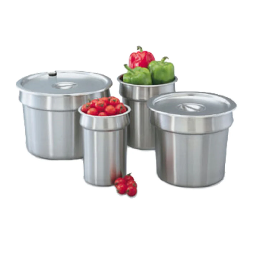 Vollrath 78164 4-1/8 Quart Vegetable Inset Stainless Steel for Steam Tables