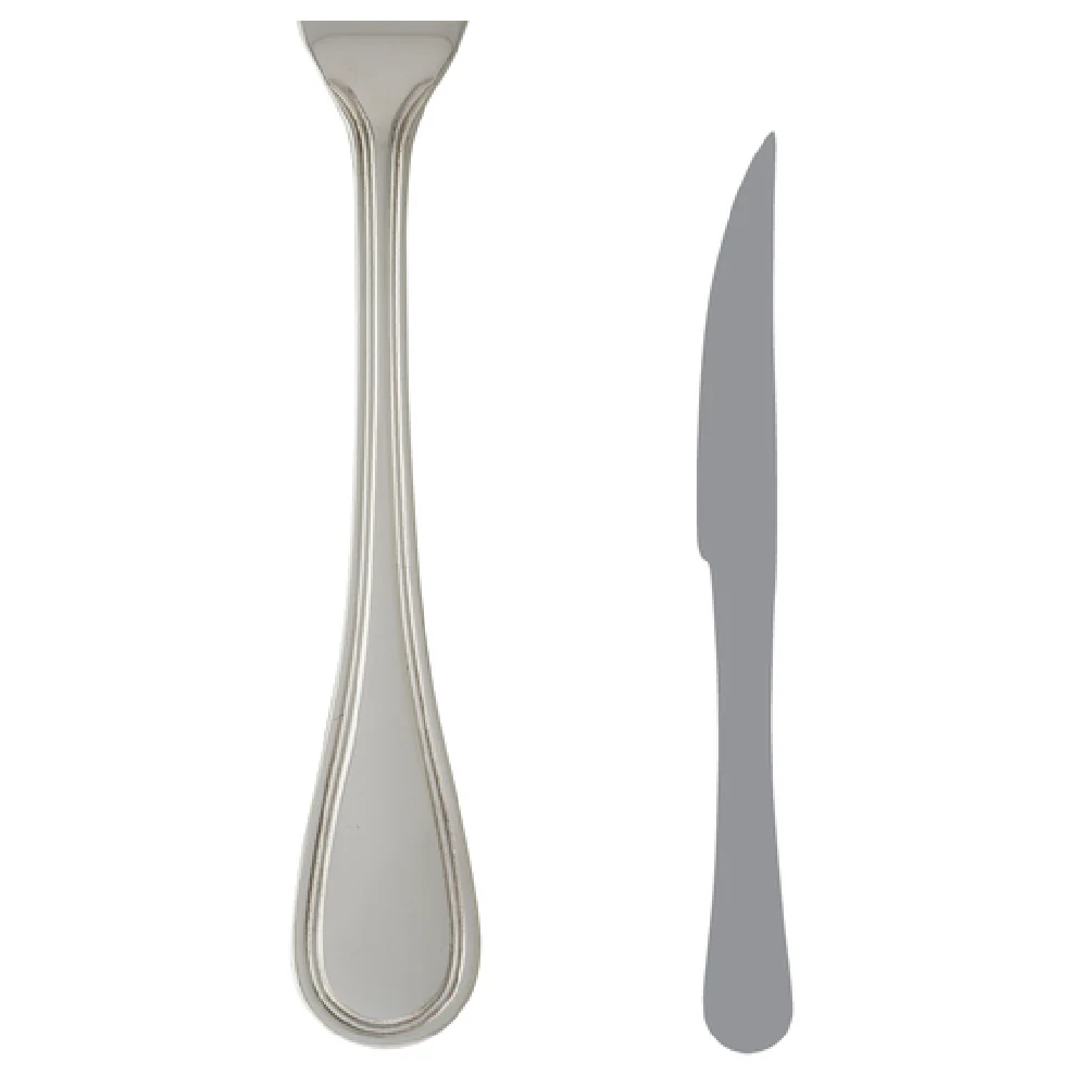 Steelite 5302S057 8-3/4 Inch Knife Heavy Solid Handle 13/0 Stainless Steel