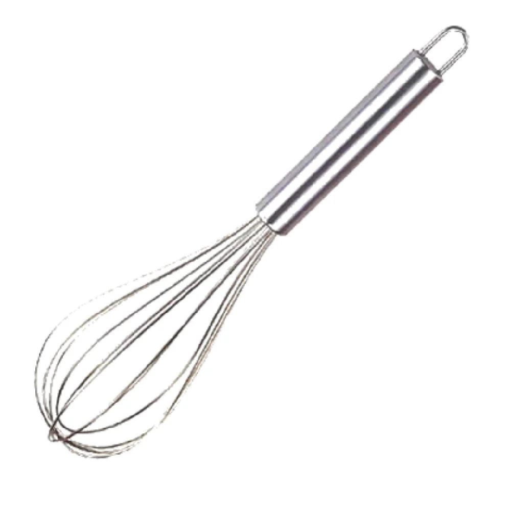 Omcan 80076 12 Inch Length Piano Whip Stainless Steel with Corrosion Resistance