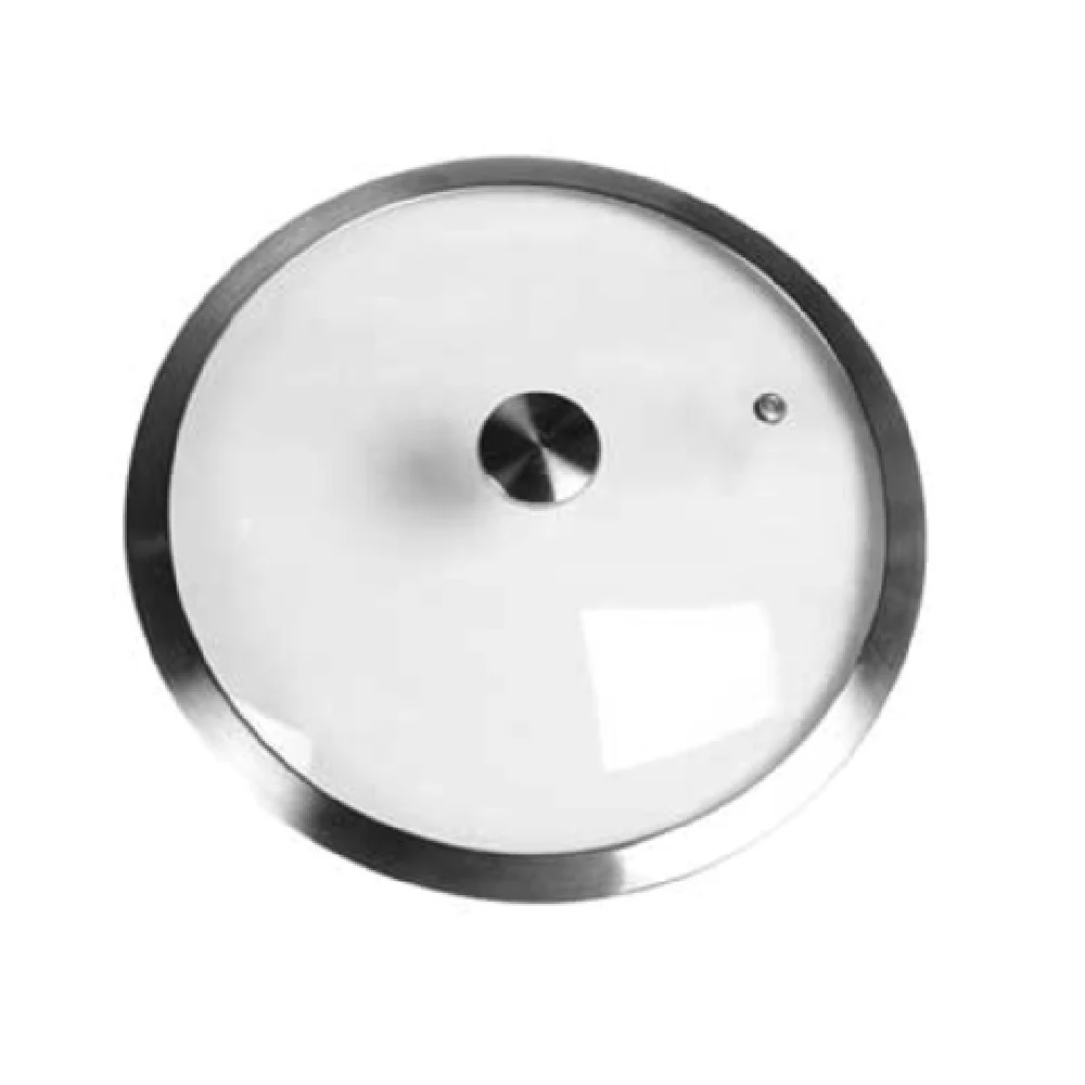 Spring USA 356-21/24M 8 to 10 Inch Domed Motif Cover Glass and Stainless Steel