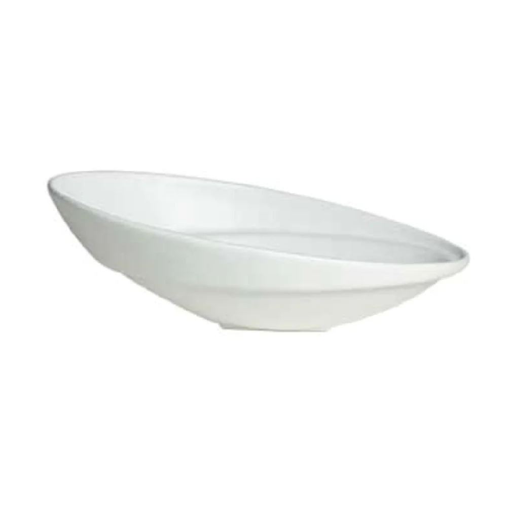 GET Enterprises TBO204BR 67.63 Oz Oval Bowl Cast Aluminum Brick Color
