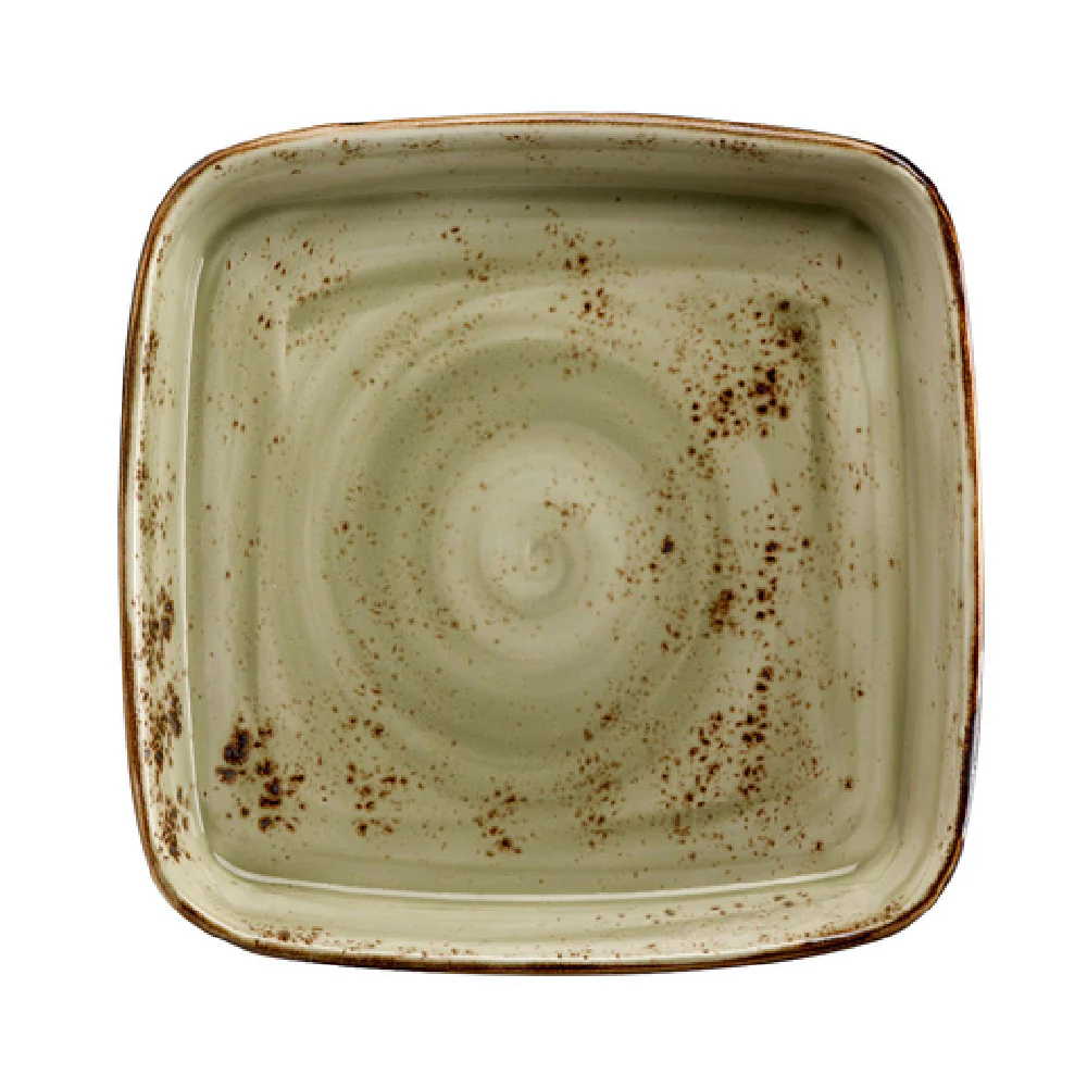Steelite 11310329 2.0 Quart Square Roaster Green Alumina Vitrified Steelite 11310329 2.0 Quart Square Roaster Green Alumina Vitrified