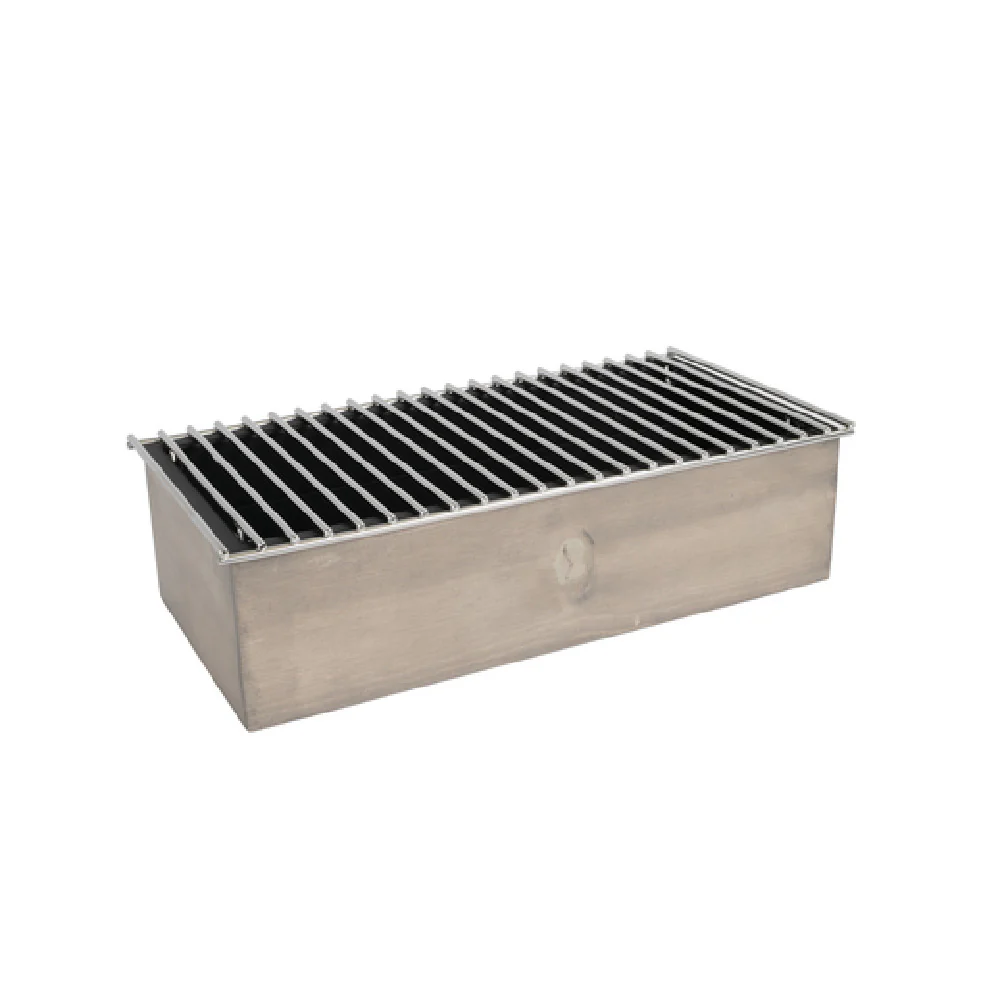 Cal Mil 3439-110 19-3/4 Inch Vintage Wood Frame Soup Chafer with Bold Grill