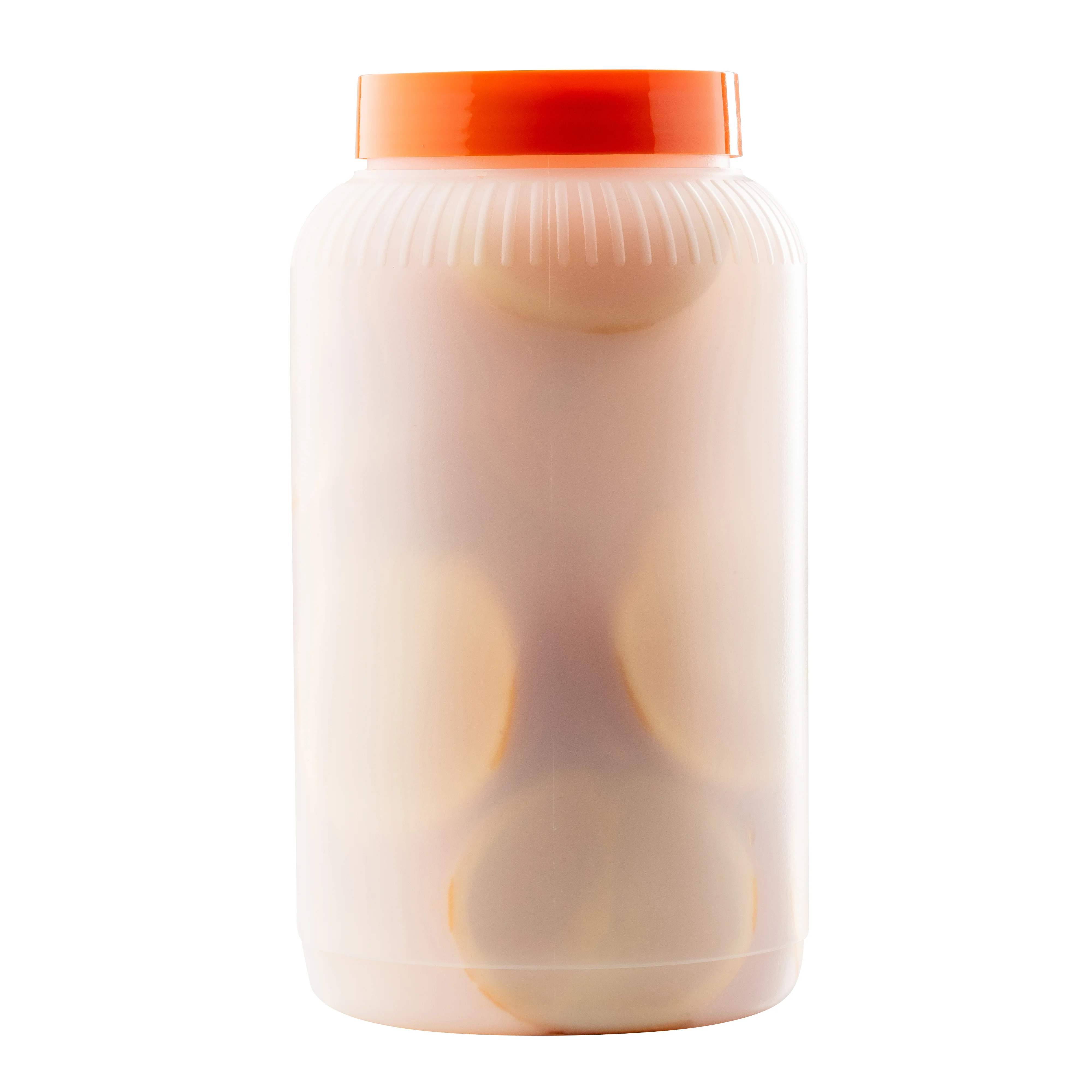 Tablecraft JC1064X 1/2 Gallon Polyethylene Backup Mix Bottle Orange Tablecraft JC1064X 1/2 Gallon Polyethylene Backup Mix Bottle Orange