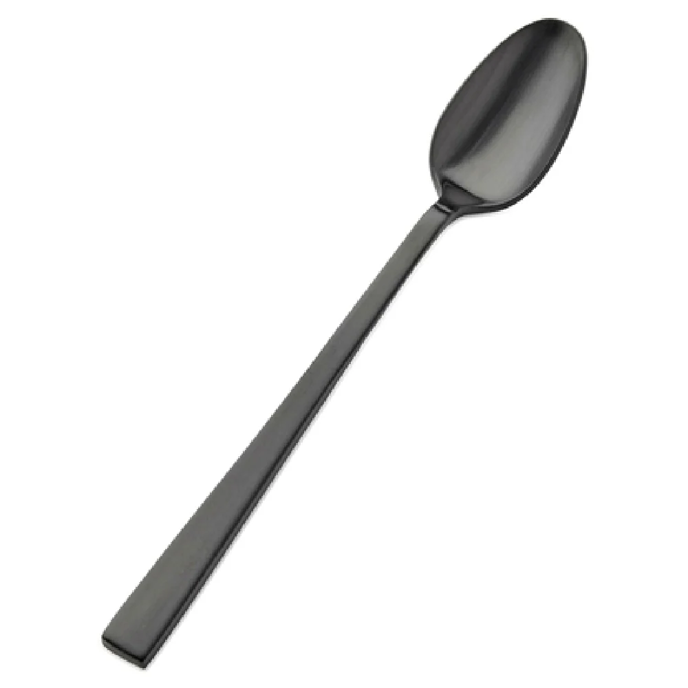 Bon Chef S3702BM 7-1/4 Inch Roman Ice Teaspoon Black Matte Stainless Steel