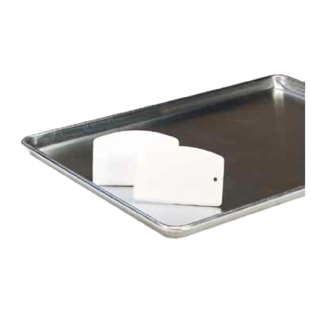 Vollrath 1345 3-5/8 Inch x 5-5/8 Inch Rigid Pan Scraper Polyethylene Made in USA