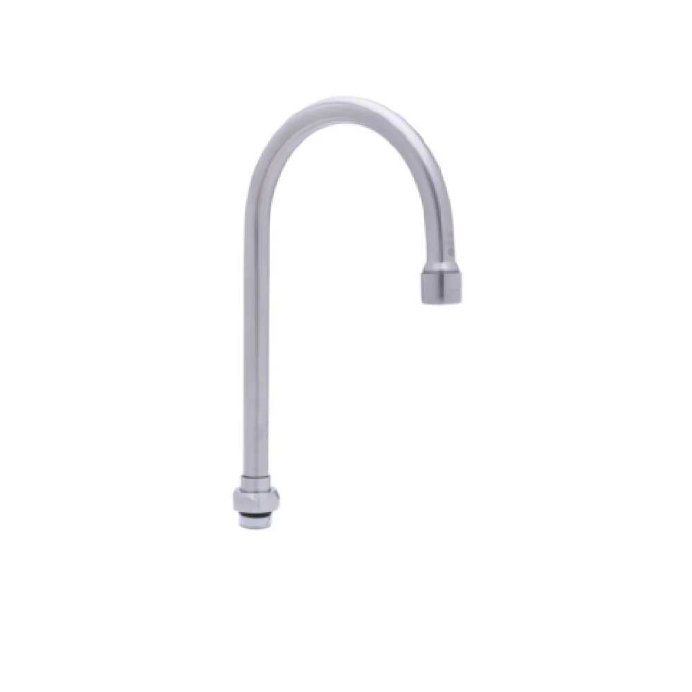 T&S Brass S133X-A22 Gooseneck 5 3/4 Inch 2.2 GPM Aerator Stainless Steel Faucet