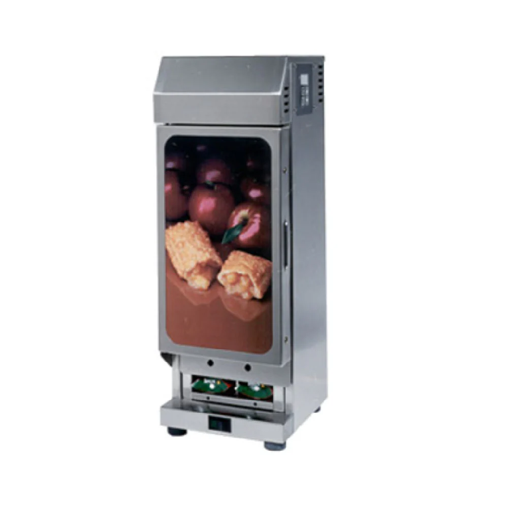 Carter Hoffmann MDPM2_220-240/60/1 10 Inch Pie Merchandising Cabinet Electric with Stainless Steel